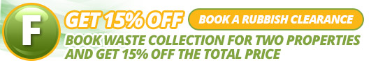 Crystal Palace London offer rubbish removal for 2 properties and get 15 off the total price